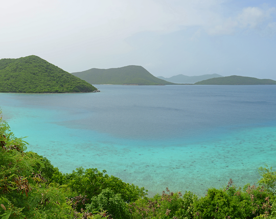 A stock photo of an island.