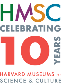 HMSC 10 Year Anniversary logo.