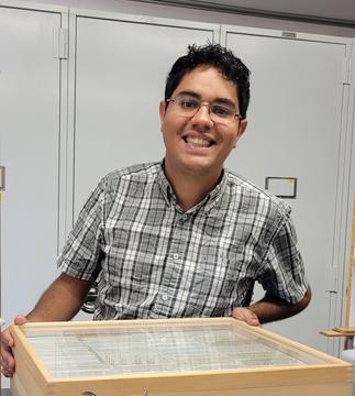 Portrait of scientist Thalles Pereira.